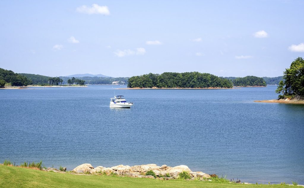 Lake Lanier in the USA