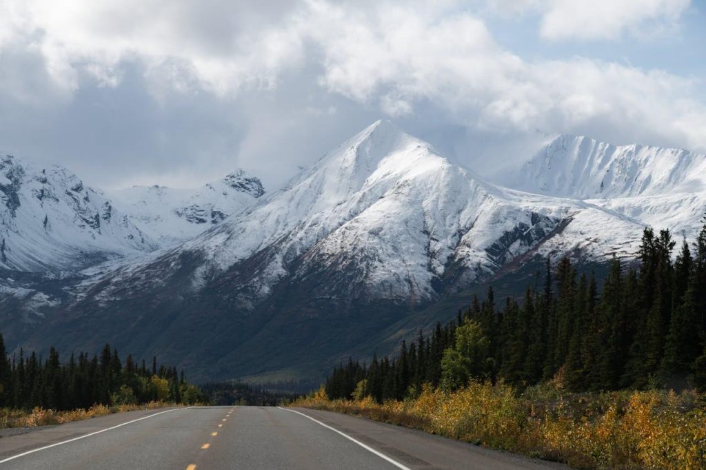 The Alaska Highway in the United State of America