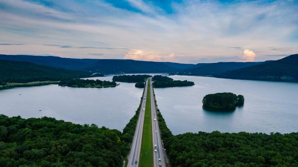 The Great River Road of USA